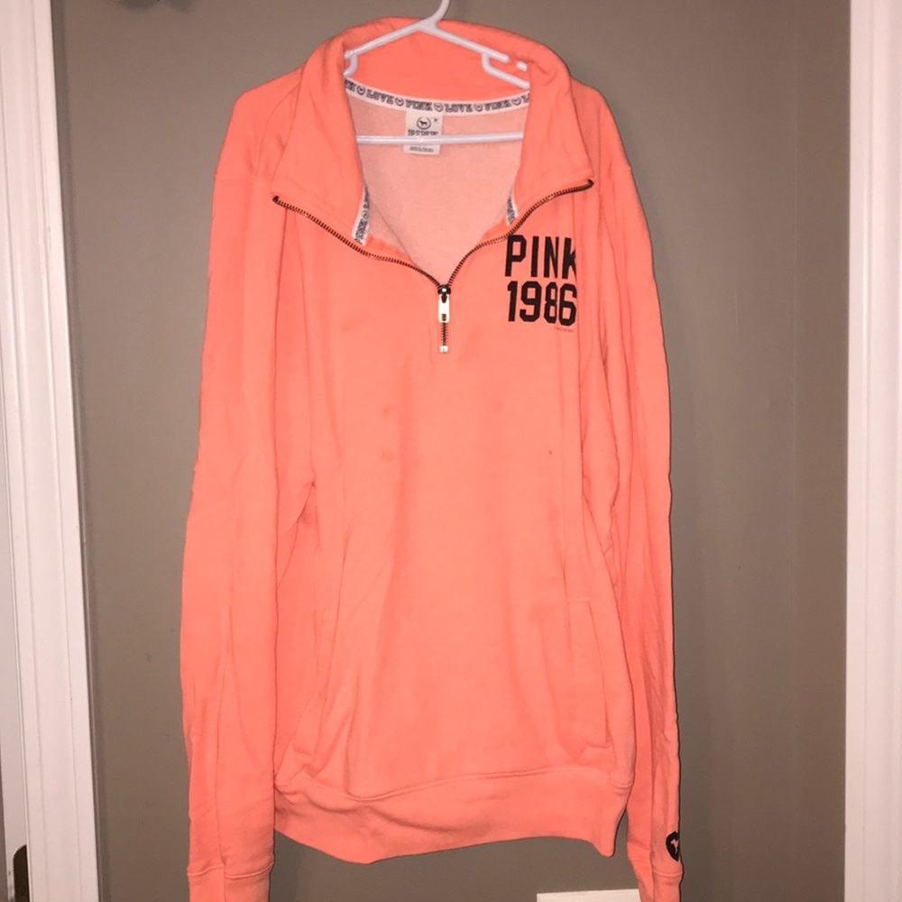 PINK Quater Zip